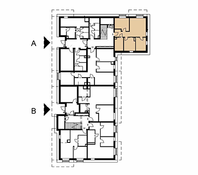 Plan 3 pok. 58m²