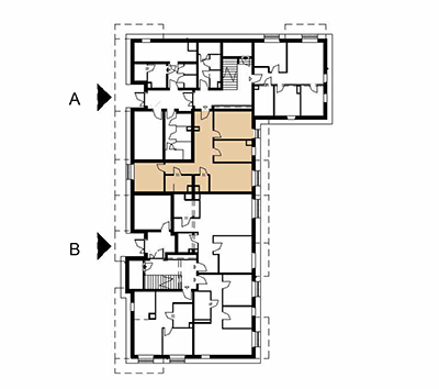 Plan 3 pok. 71m²