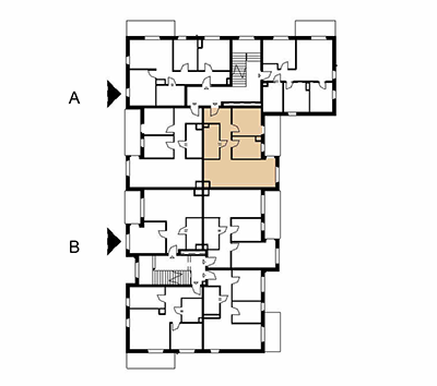 Plan 3 pok. 57m²