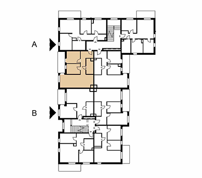 Plan 3 pok. 58m²