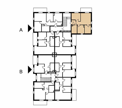 Plan 3 pok. 58m²