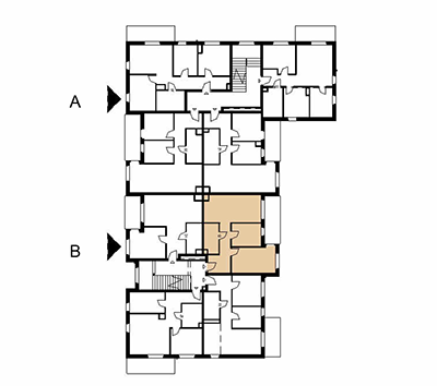 Plan 3 pok. 55m²