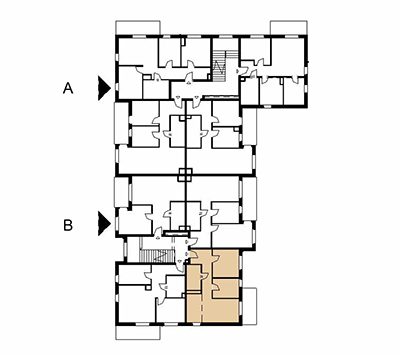 Plan 3 pok. 52m²