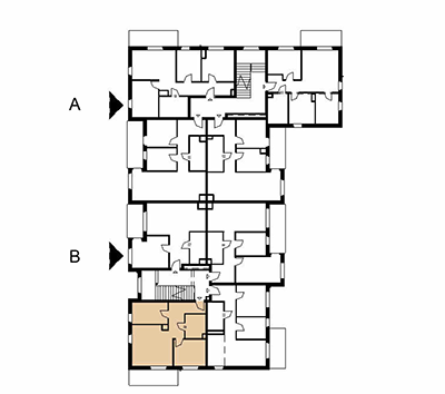Plan 3 pok. 52m²