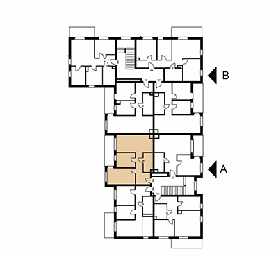 Plan 3 pok. 55m²
