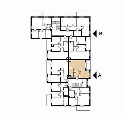 Plan 2 pok. 46m²