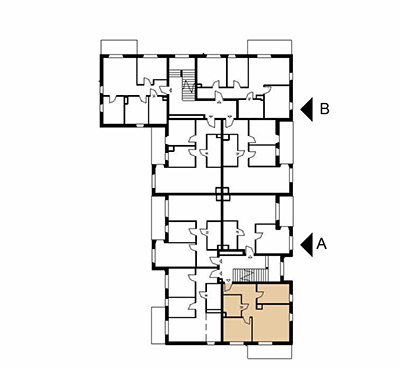 Plan 3 pok. 52m²