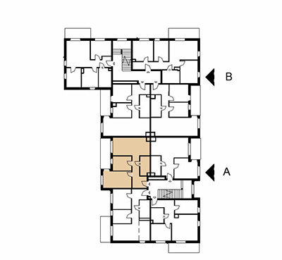 Plan 3 pok. 55m²