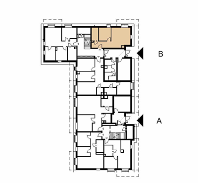 Plan 2 pok. 44m²