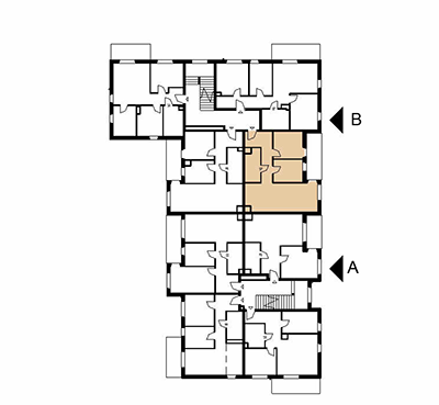 Plan 3 pok. 57m²
