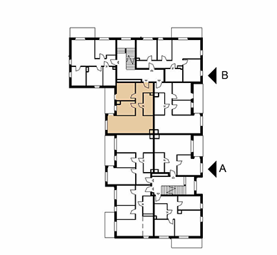Plan 3 pok. 57m²