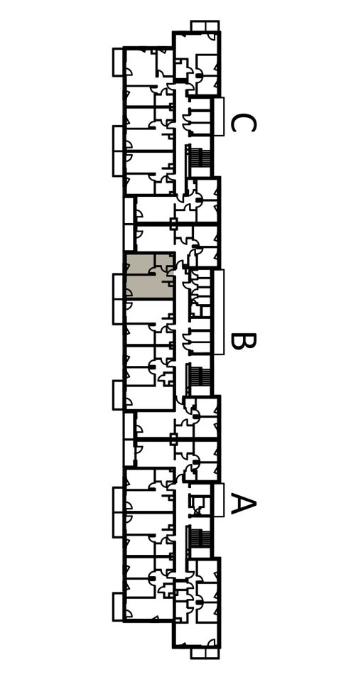 Plan 2 pok. 42m²
