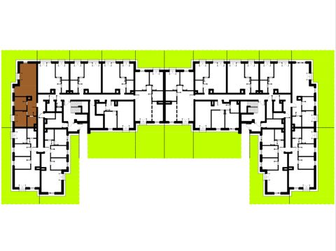Plan 3 pok. 60m²