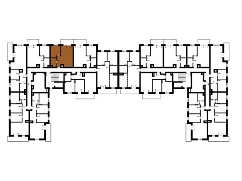 Plan 2 pok. 43m²