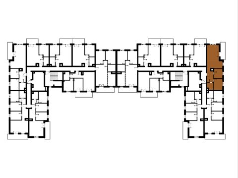Plan 3 pok. 60m²