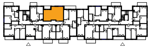 Plan 3 pok. 56m²