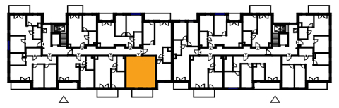 Plan 2 pok. 41m²