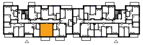 Plan 2 pok. 41m²