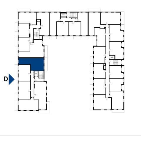 Plan 3 pok. 61m²