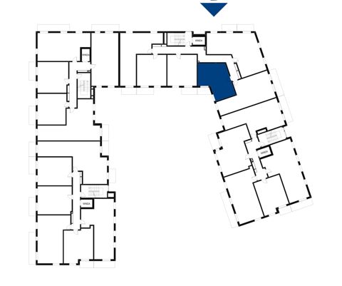 Plan 2 pok. 43m²