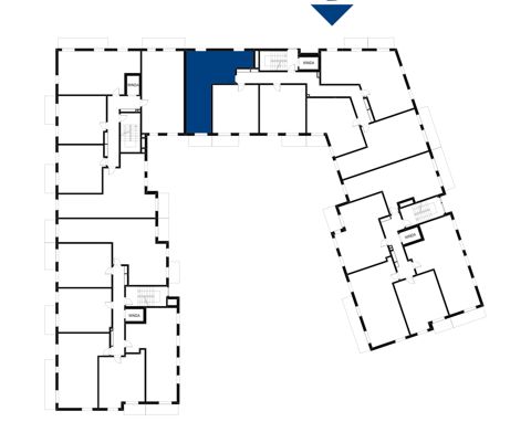 Plan 3 pok. 57m²