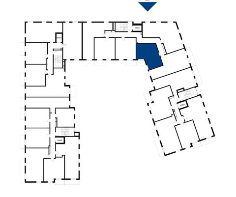 Plan 2 pok. 43m²