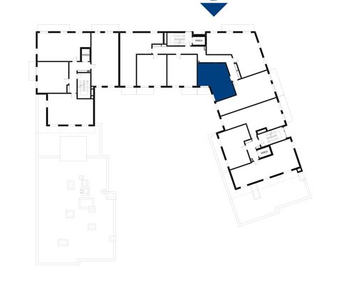 Plan 2 pok. 43m²
