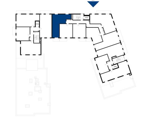 Plan 3 pok. 57m²