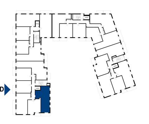 Plan 3 pok. 64m²