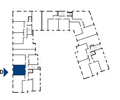 Plan 2 pok. 43m²