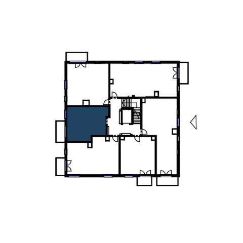 Plan 2 pok. 37m²