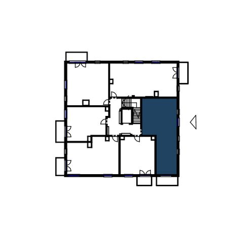 Plan 3 pok. 62m²