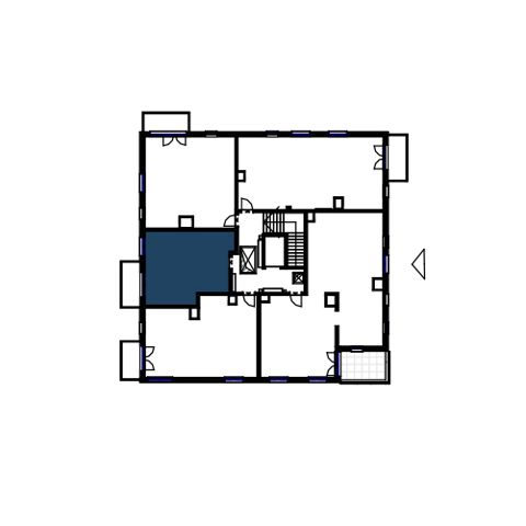 Plan 2 pok. 37m²