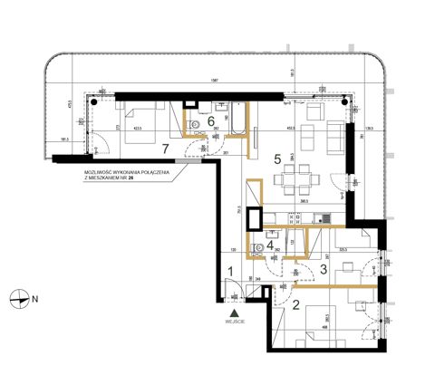 Plan 4 pok. 82m²