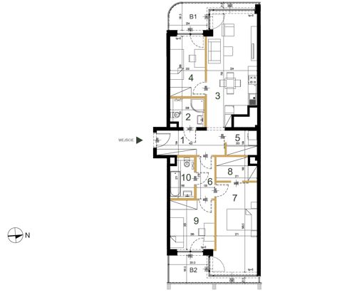 Plan 4 pok. 84m²