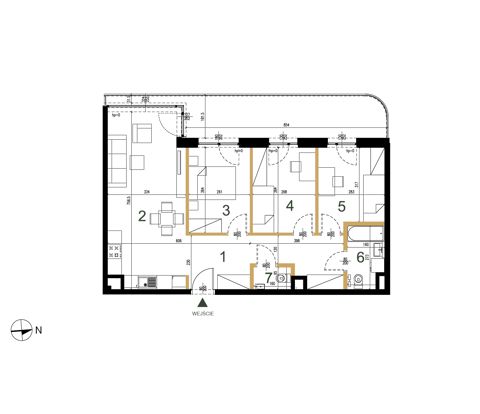 Plan 4 pok. 71m²