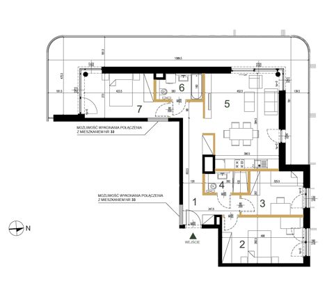 Plan 4 pok. 82m²