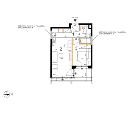 Plan 2 pok. 36m²