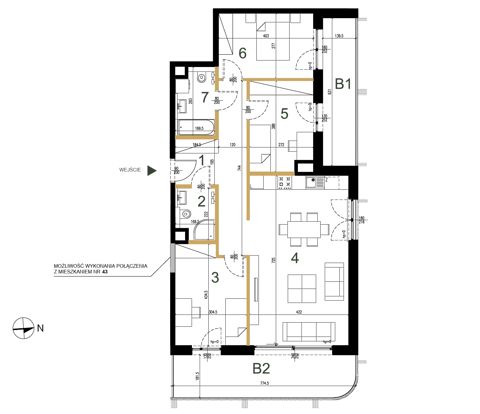 Plan 4 pok. 85m²
