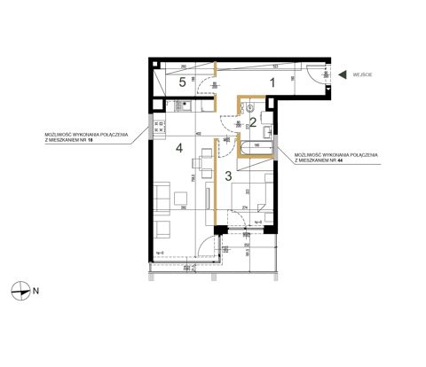 Plan 2 pok. 51m²