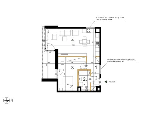 Plan 2 pok. 52m²