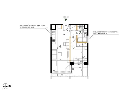 Plan 2 pok. 37m²