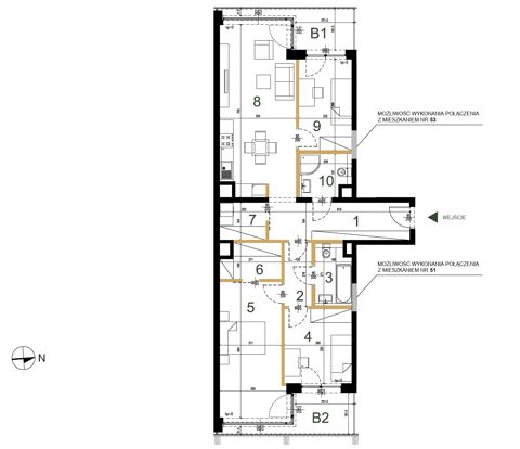 Plan 4 pok. 88m²