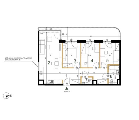 Plan 4 pok. 71m²