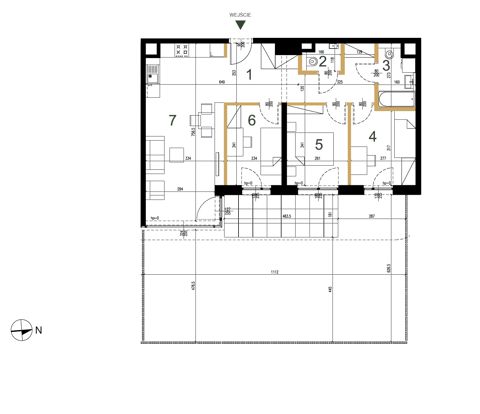 Plan 4 pok. 69m²