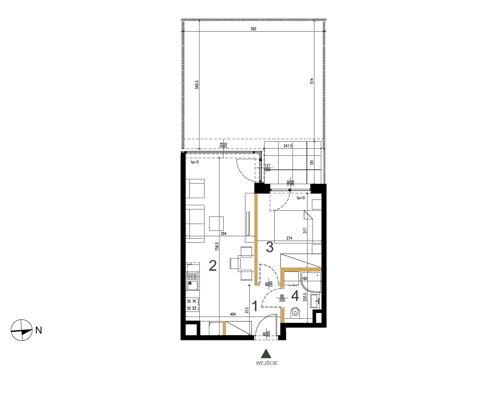 Plan 2 pok. 37m²