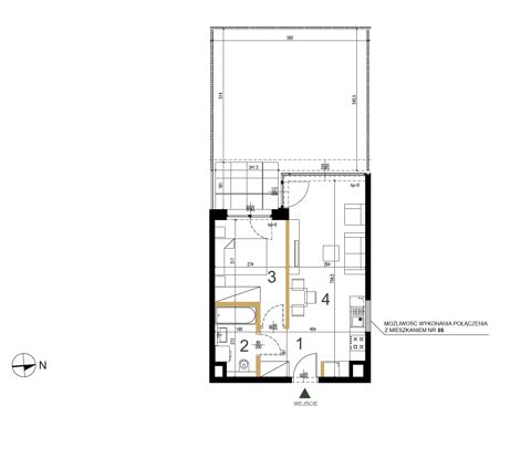 Plan 2 pok. 37m²