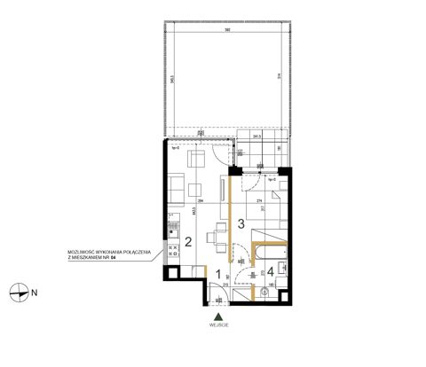 Plan 2 pok. 35m²