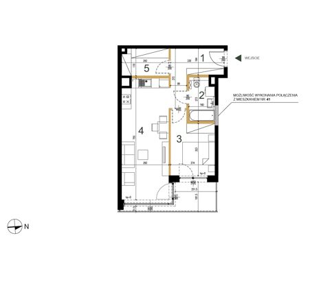 Plan 2 pok. 48m²