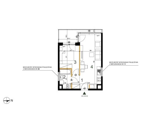 Plan 2 pok. 37m²